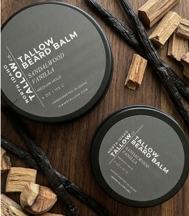 Sandalwood Vanilla Beard Balm 4 oz
